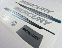 Mercury 25HP Four Stroke 2013-2017 Outboard Decal Kit Mercury 25HP Four Stroke 2013-2017 Outboard Decal Kit